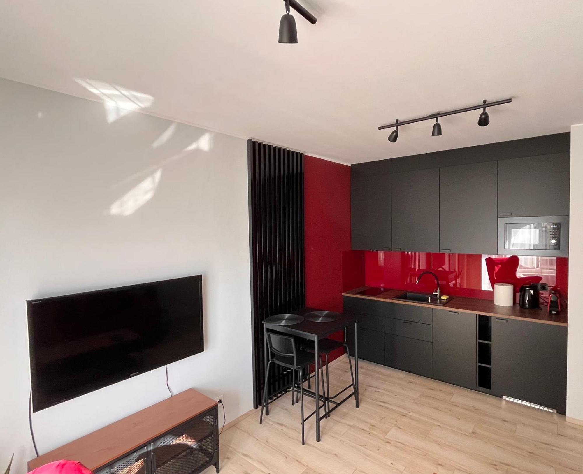 New Apartment Mona Warsaw Red Bagian luar foto